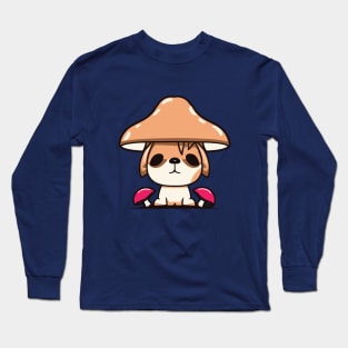 Merle Pitbull kawaii funny dog Long Sleeve T-Shirt